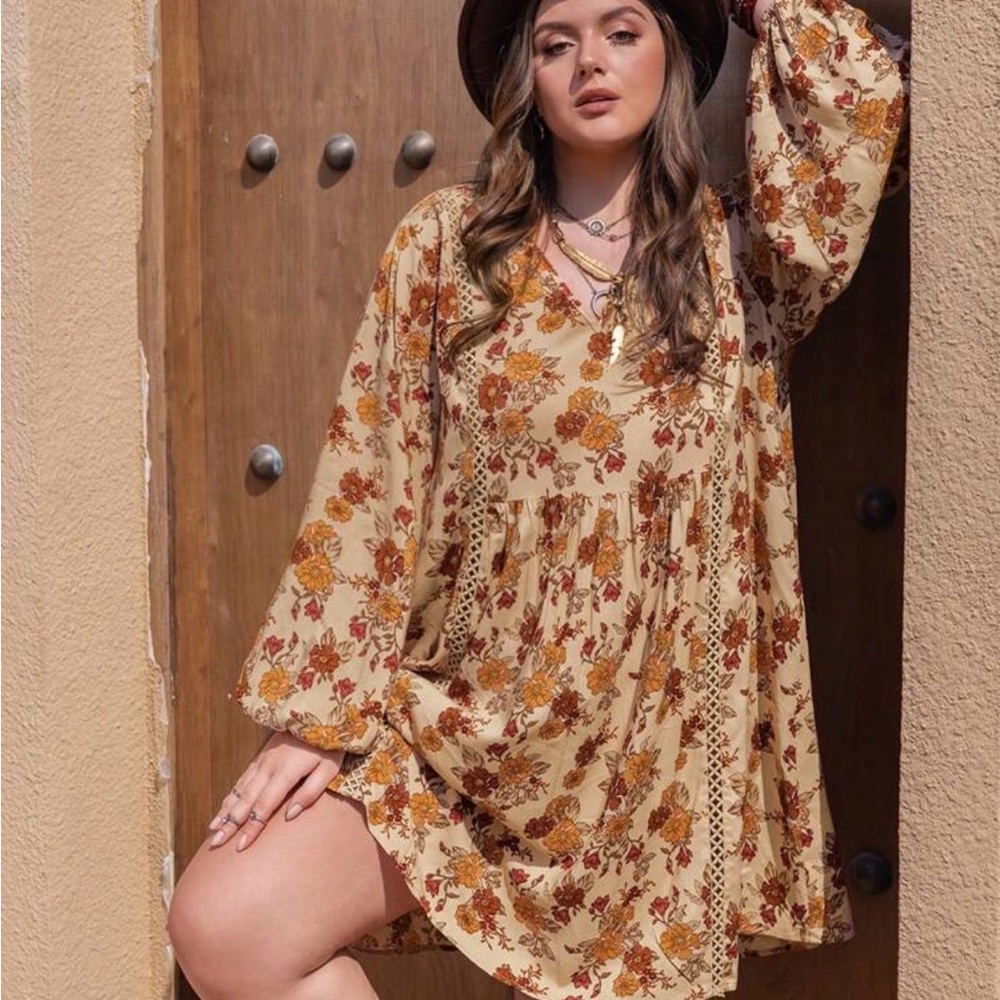 Floral Boho Dress